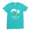 unicorns are overrated Ladies Fitted T-Shirt