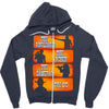 The Ringleader Thr Archer The Samurai The Kid Zipper Hoodie