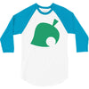 animal crossing tribute ladies 3/4 Sleeve Shirt
