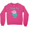 peppa pig  daddy pig Crewneck Sweatshirt