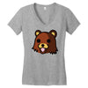 bear meme Women's V-Neck T-Shirt