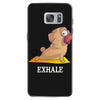 yoga pug exhale Samsung Galaxy S7 Case
