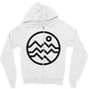 mountain bold (for light) Zipper Hoodie