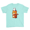 brave kitty Youth Tee