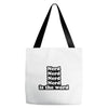 nerd is the word Tote Bags