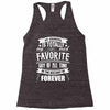 My Grandma Totally Most Favorite History Forever Racerback Tank