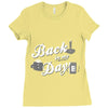 back in my day Ladies Fitted T-Shirt