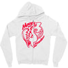money over emotion Zipper Hoodie