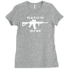 black guns matter Ladies Fitted T-Shirt