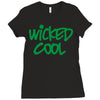 boston southie wicked cool Ladies Fitted T-Shirt