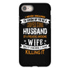 Super Cool Husband Of A Freaking Awesome Wife iPhone 8