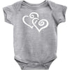 hearts sticker vinyl decal Baby Onesie