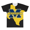 texas for michigan All Over Men's T-shirt