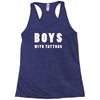 boys with tattoos Racerback Tank