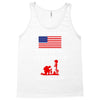 We Stand For The Flag We Kneel For The Fallen Tank Top