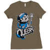queers insane Ladies Fitted T-Shirt