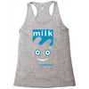 blur milk coffee and tv rock music band Racerback Tank