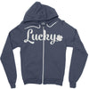 lucky Zipper Hoodie