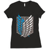 survey corps Ladies Fitted T-Shirt