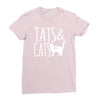 tats and cats Ladies Fitted T-Shirt