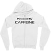 powered by caffeine funny t shirt red bull morning coffee Zipper Hoodie