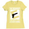 second amendment rated e for everyone Ladies Fitted T-Shirt