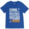 Strong Independent Motivated Taurus V-Neck Tee