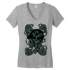 skullboarder Women's V-Neck T-Shirt