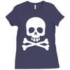 skull Ladies Fitted T-Shirt