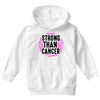 strong than cancer Youth Hoodie
