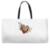 not today satan Weekender Totes