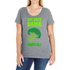 Eat Your Damn Broccoli Ladies Curvy T-Shirt