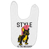 style is the message Baby Bibs