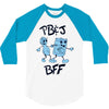 peanut butter and jelly   bff 3/4 Sleeve Shirt