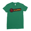 amazing logo arts Ladies Fitted T-Shirt