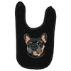 blue and tan frenchie Baby Bibs