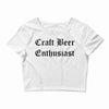 craft beer Crop Top