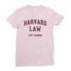 harvard law just kidding   funny Ladies Fitted T-Shirt