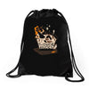 the dude abides Drawstring Bags