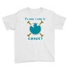 IT'S NEVER A CRIME TO EXIST Franky  One Piece Youth Tee