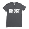 ghost (2) Ladies Fitted T-Shirt
