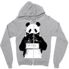 panda police Zipper Hoodie