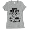sorry this girl is already taken by a super sexy december boyfriend Ladies Fitted T-Shirt