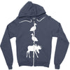 duck duck moose funny Zipper Hoodie
