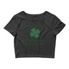 irish today hungover tomorrow Crop Top