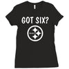 got 6 Ladies Fitted T-Shirt