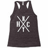 nyhc new york hardcore funny Racerback Tank