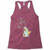 shark attack Racerback Tank