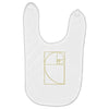 golden spiral Baby Bibs