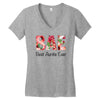 Bae Best Auntie Ever Women's V-Neck T-Shirt